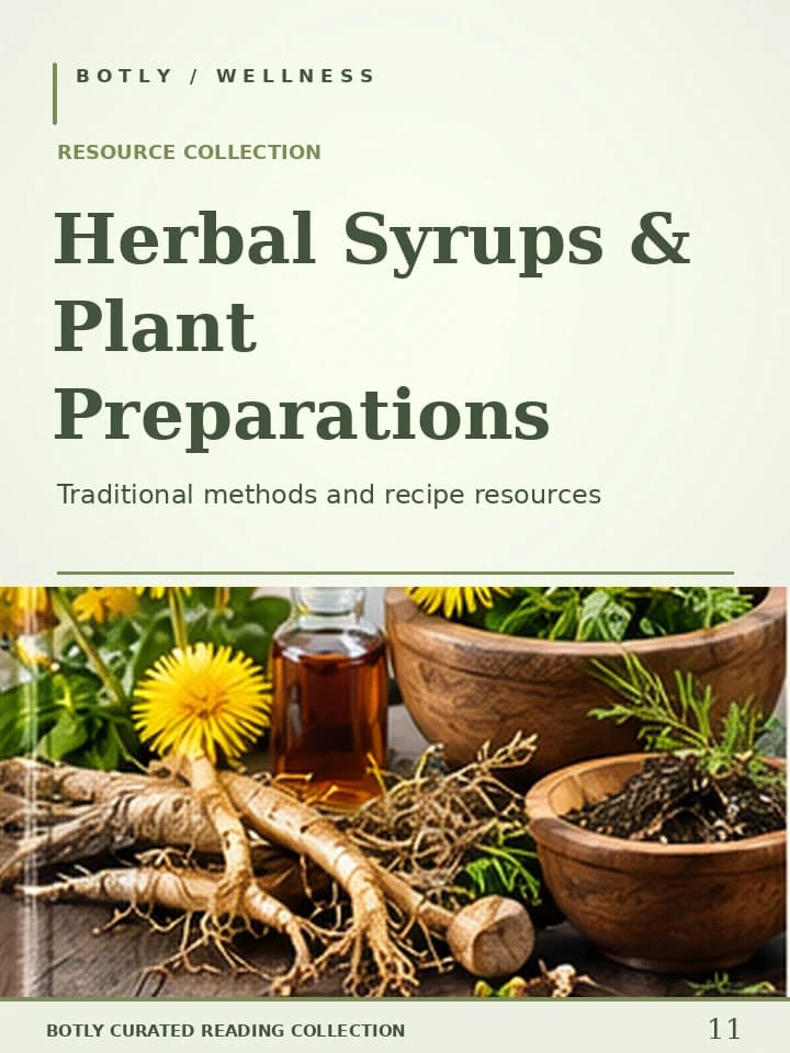 Herbal Syrups & Plant Preparations