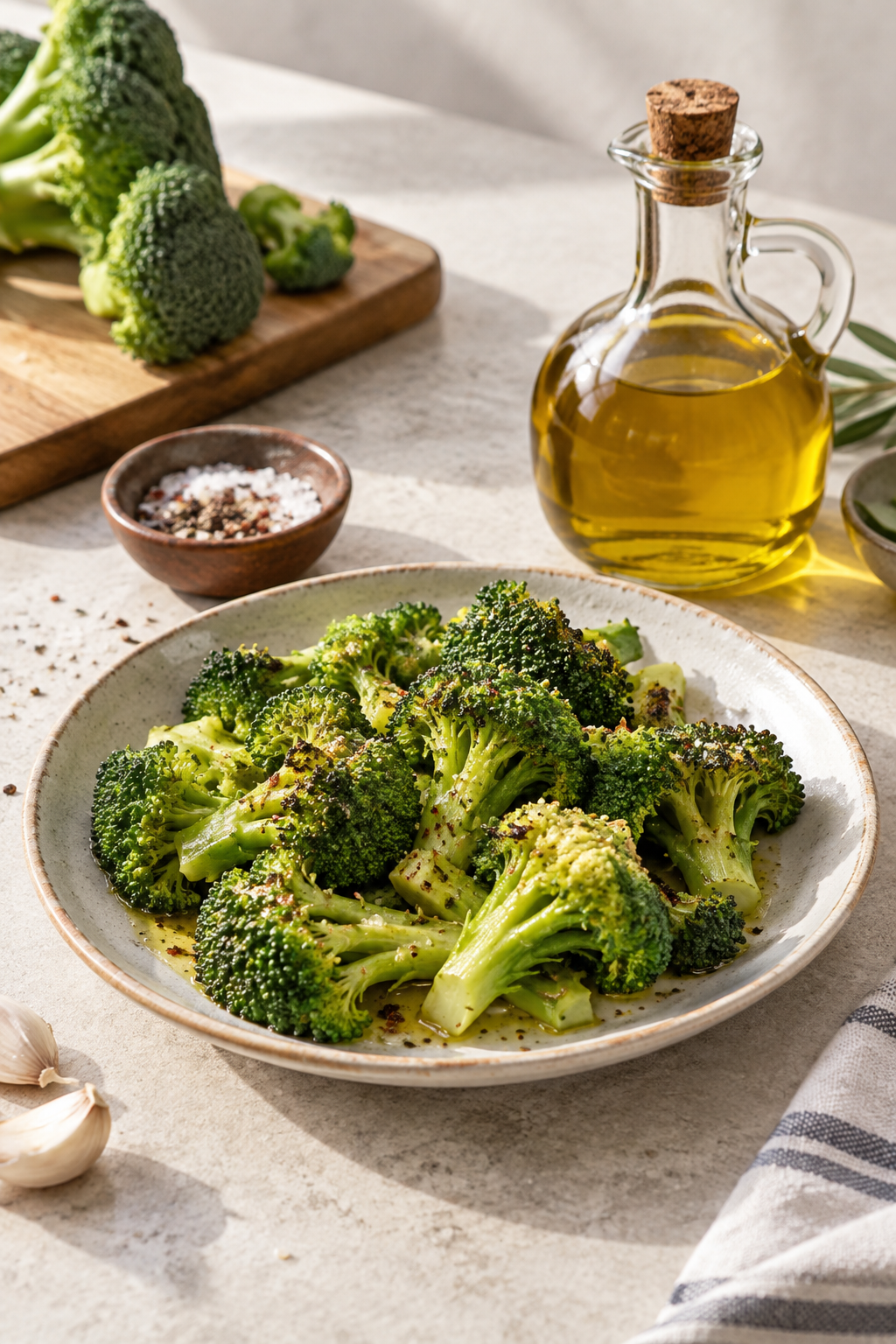 Broccoli + Olive Oil