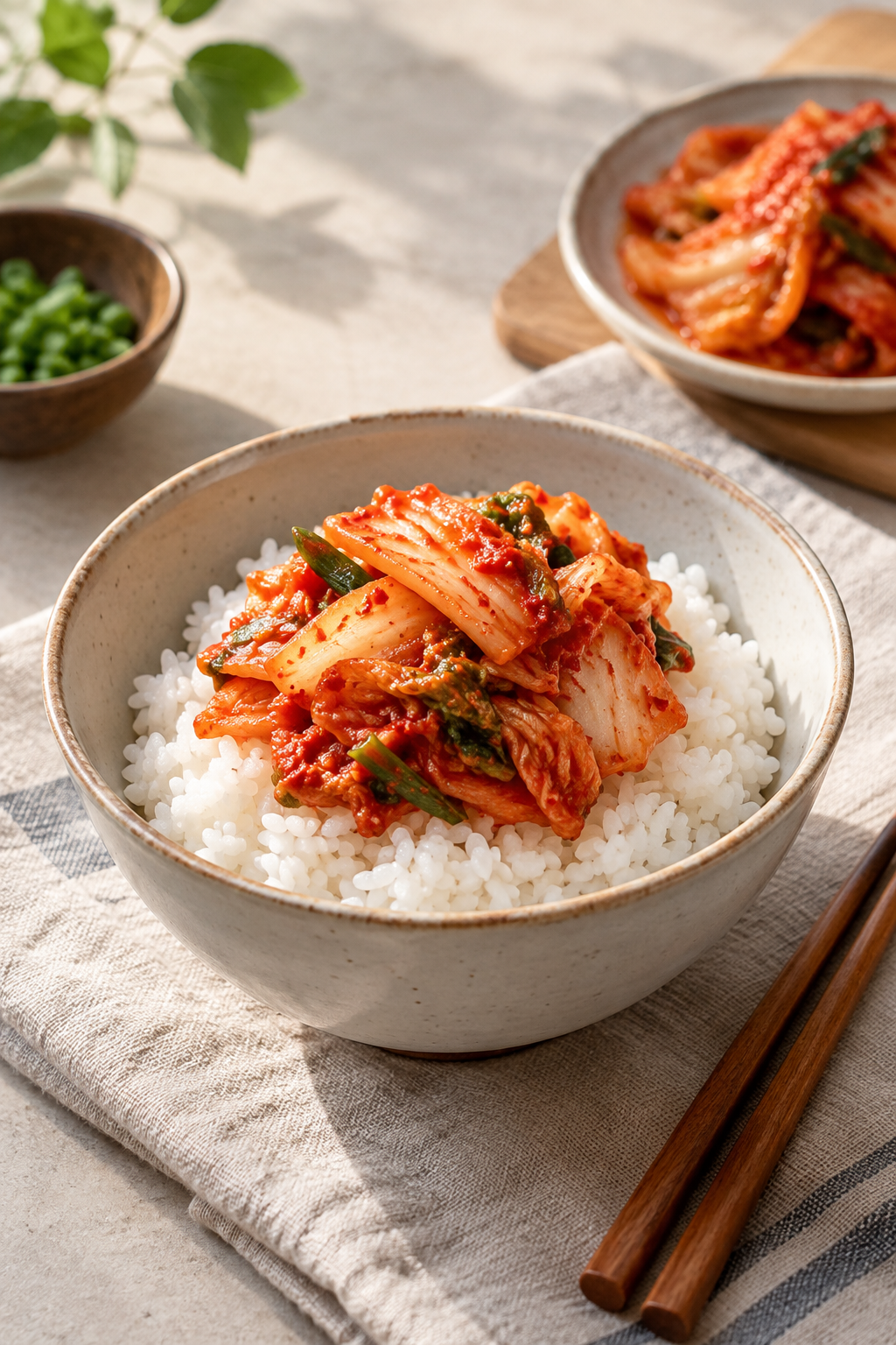 Kimchi + Rice